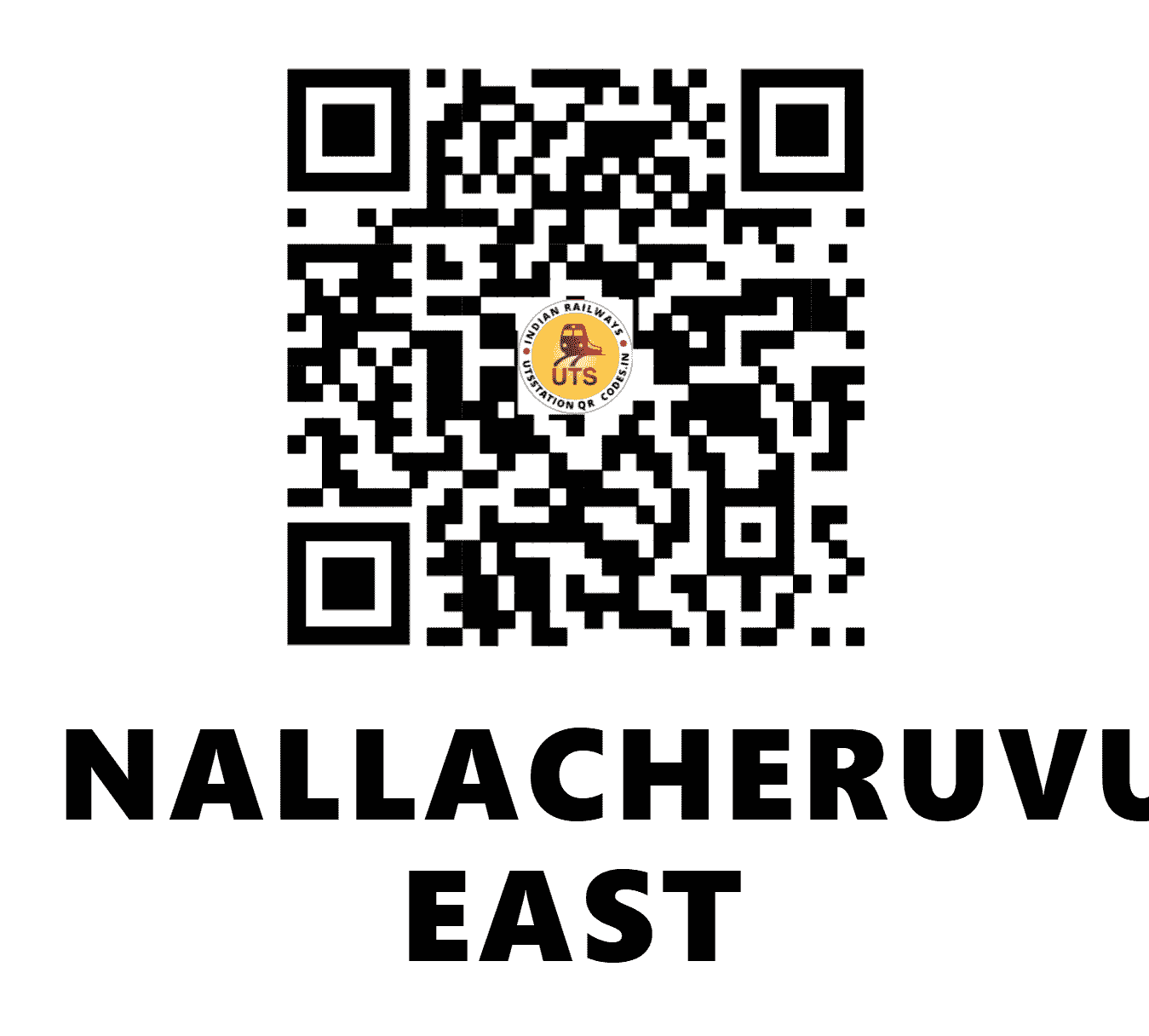 UTS QR Code for NALLACHERUVU EAST - NCE - SC (ANDHRA PRADESH)
